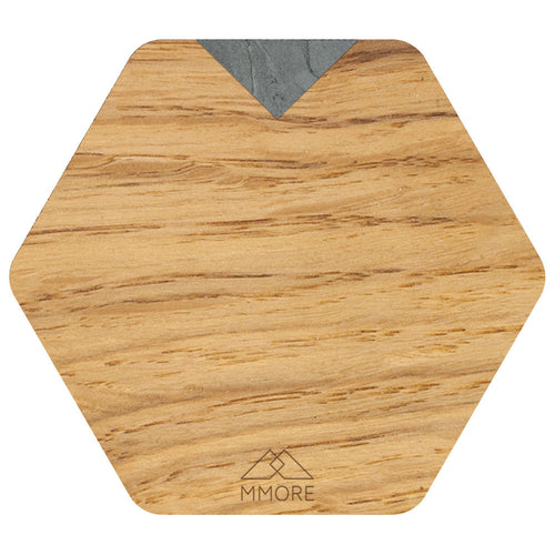 Oak Wooden Coasters / Set of 4 coasters